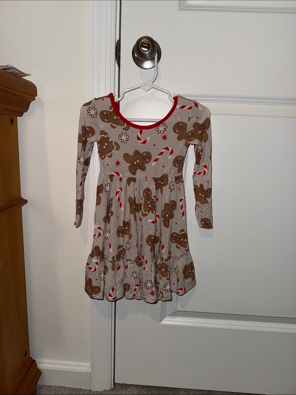 Toddler Gingerbread Dress